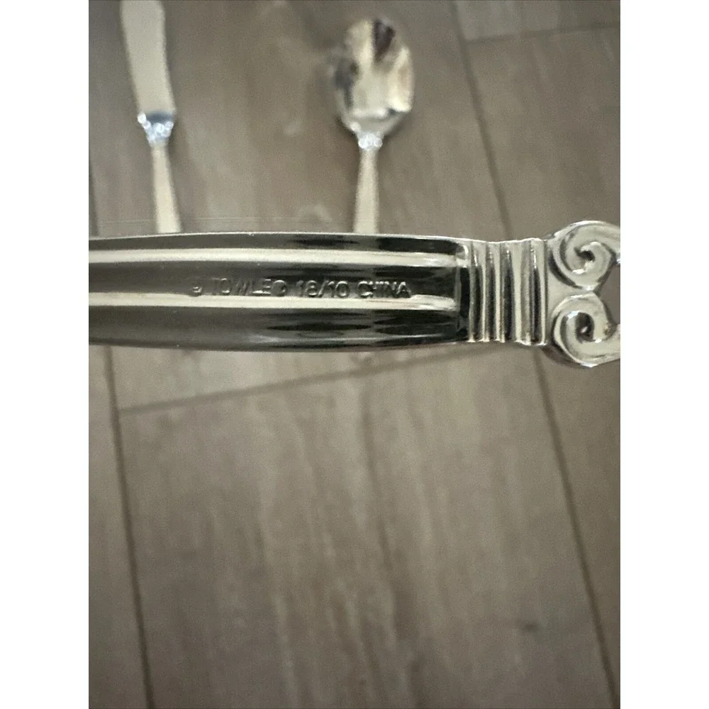 Towle Stainless Steel 18/10 KING GUSTAV 2 Butter 1 Sugar Spoon‎ China